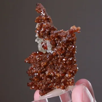 Grossular Garnet with Diopside