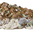 Grossular Garnet With Diopside - image 1