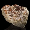 Grossular Garnet With Quartz - image 3