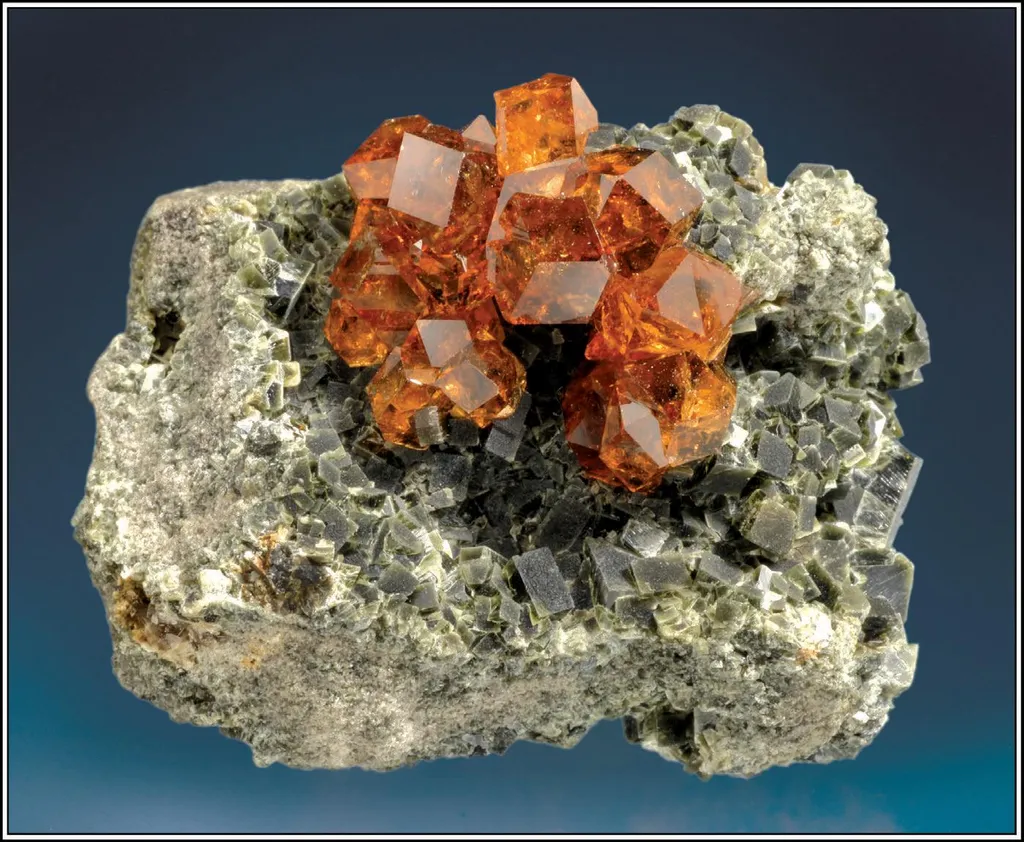 Grossular on Diopside image