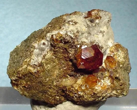 Grossular (Var: Hessonite) image
