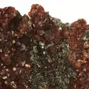 Grossular (Var: Hessonite), Clinochlore - image 2