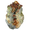Grossular (Var: Hessonite), Clinochlore, Albite, Diopside - image 2