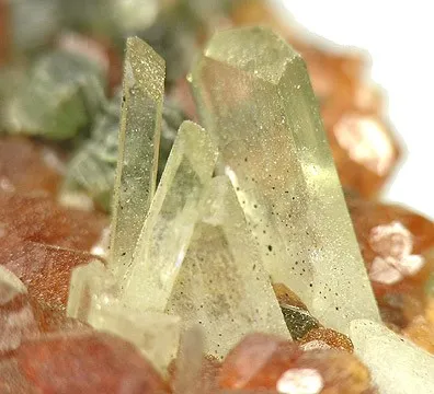 Grossular (Var: Hessonite), Diopside, Clinochlore - image 2