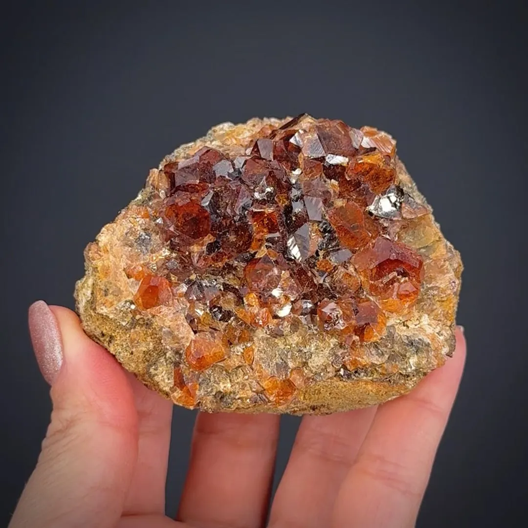 Grossular var. Hessonite Garnet - image 2