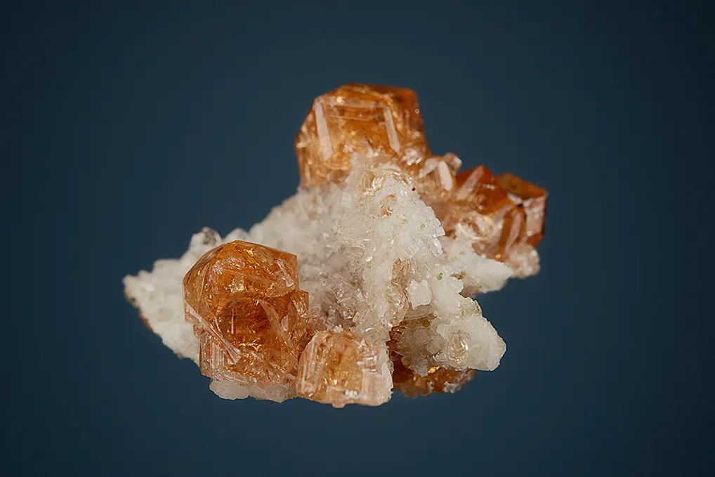 Grossular var. Hessonite with Diopside - image 4