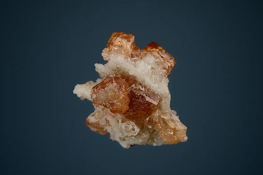 Grossular var. Hessonite with Diopside - image 2