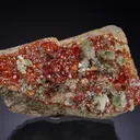 Grossular var. Hessonite with Diopside - image 1