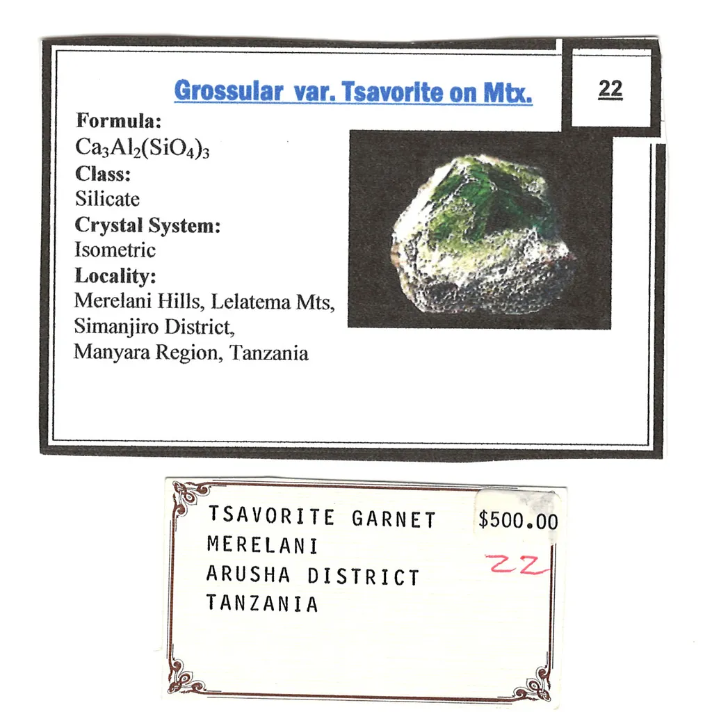 Grossular var. Tsavorite - image 5