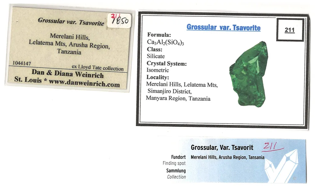 Grossular var. Tsavorite - image 5