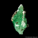 Grossular var. Tsavorite with Pyrite - image 2
