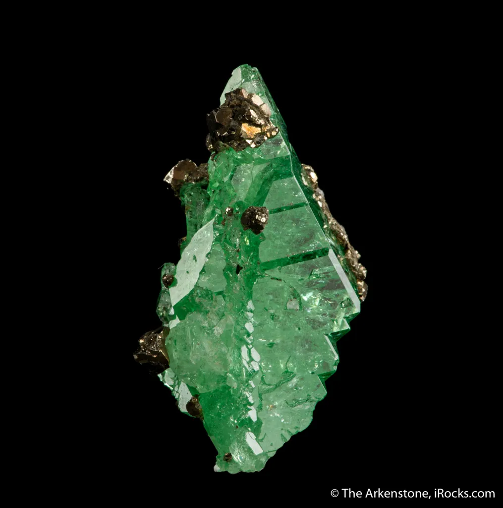 Grossular var. Tsavorite with Pyrite - image 5