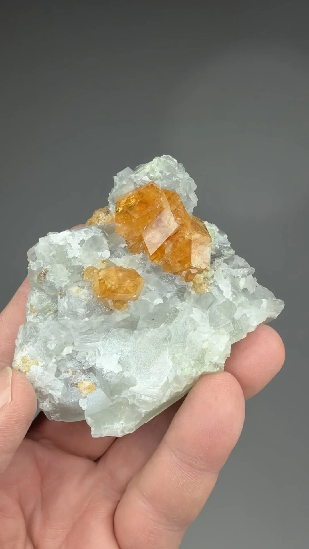 Grossular with Calcite - image 2