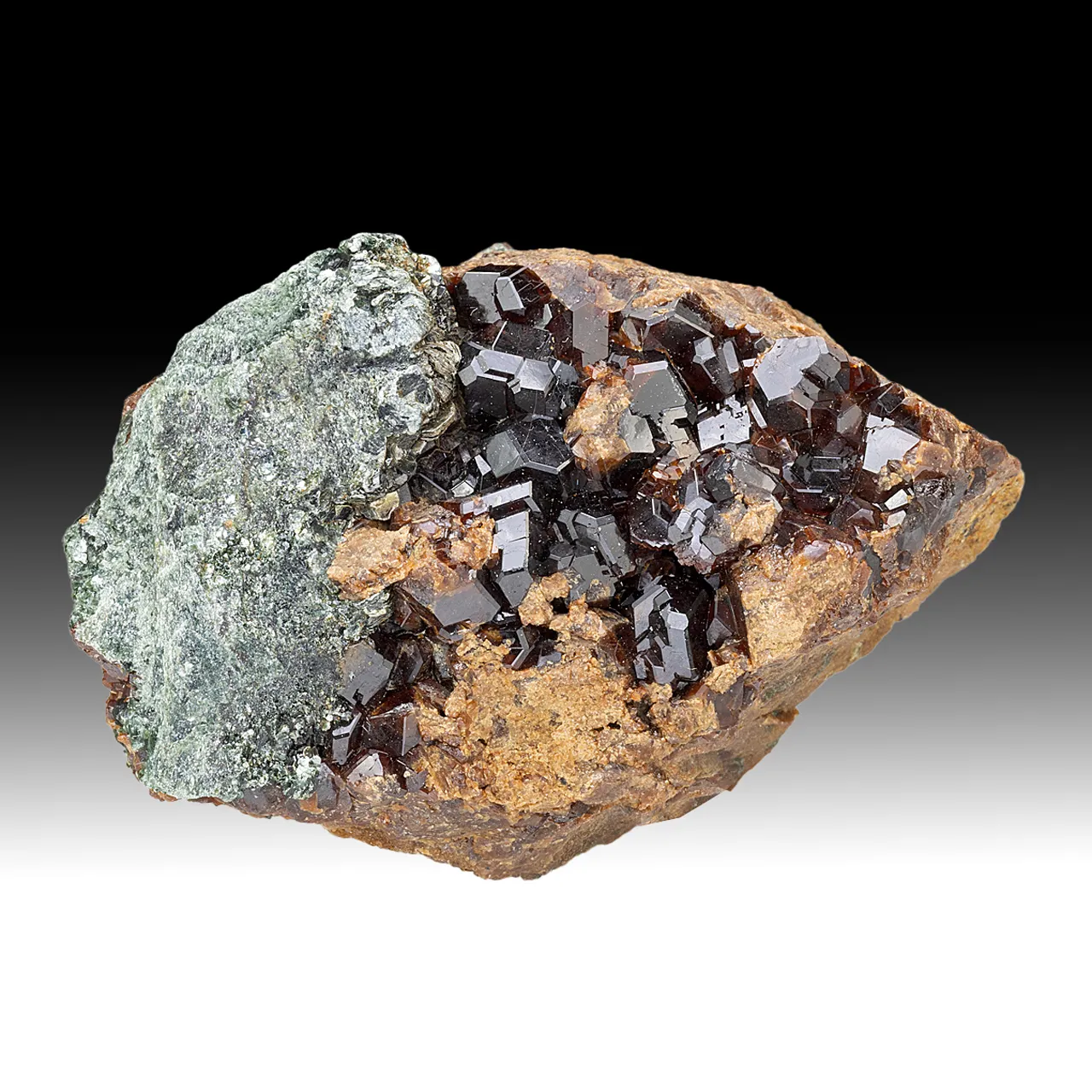 Grossular with Clinochlore - image 1