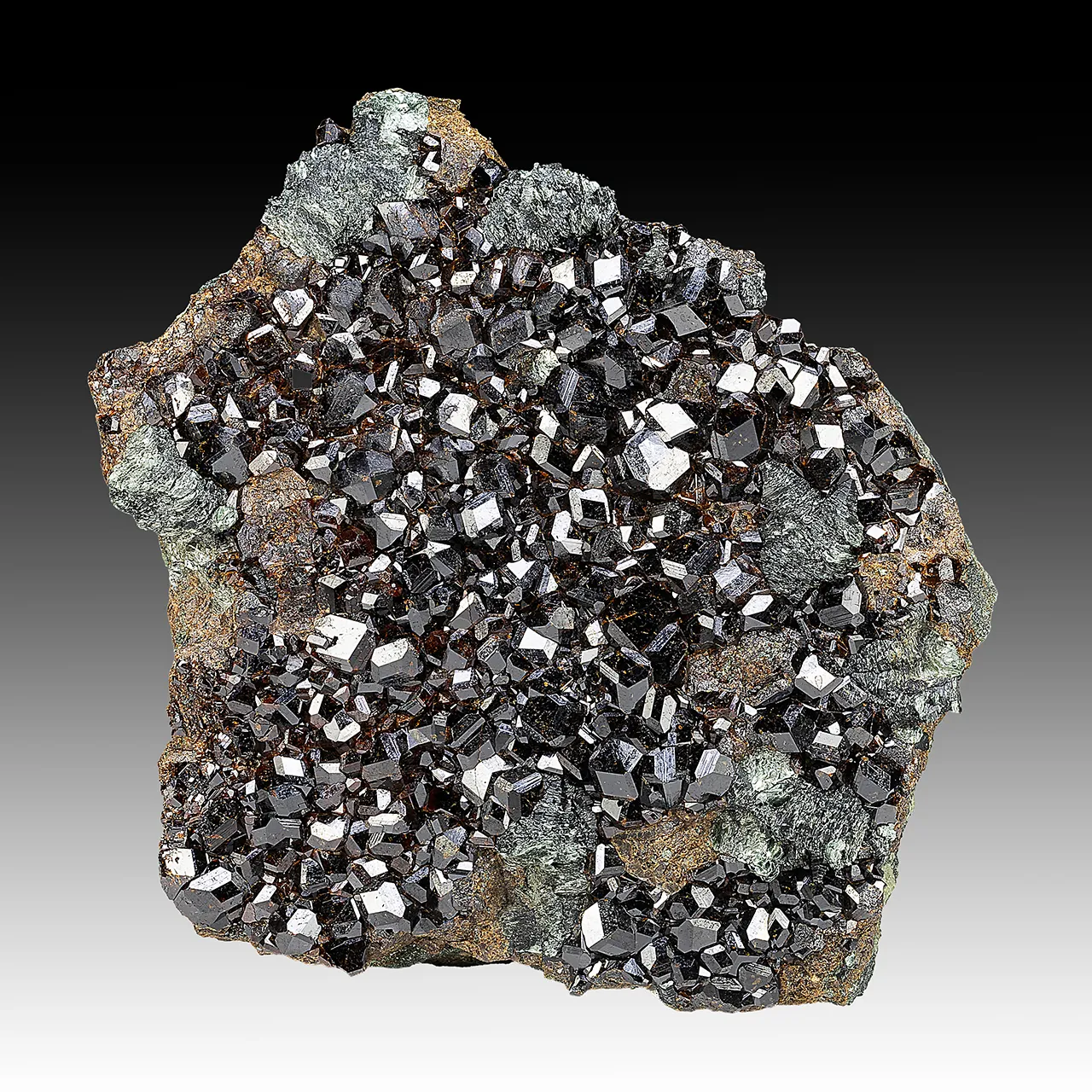 Grossular with Clinochlore - image 1