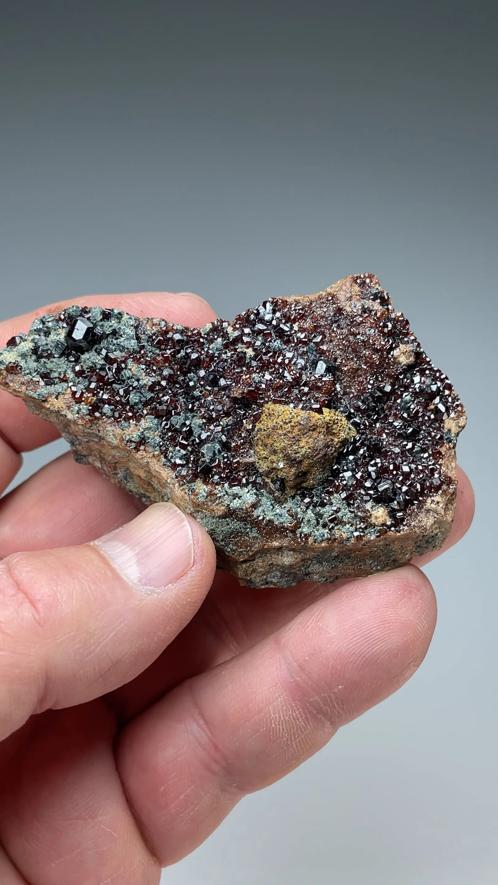 Grossular with Clinochlore - image 2