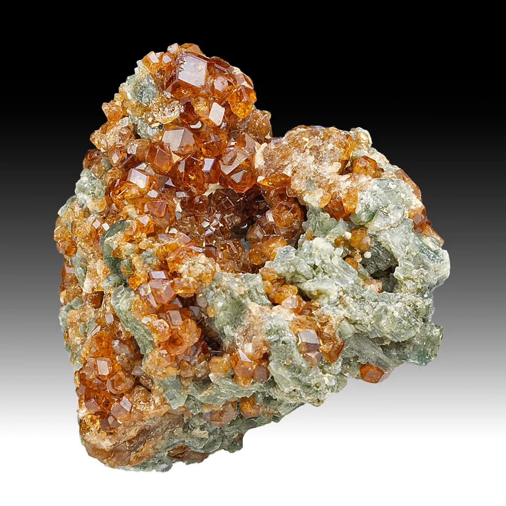 Grossular with Diopside image