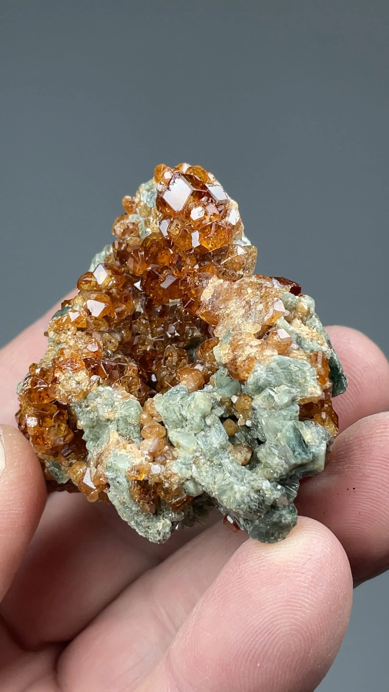 Grossular with Diopside - image 2