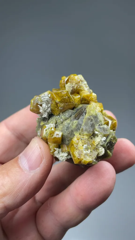 Grossular with Vesuvianite - image 2