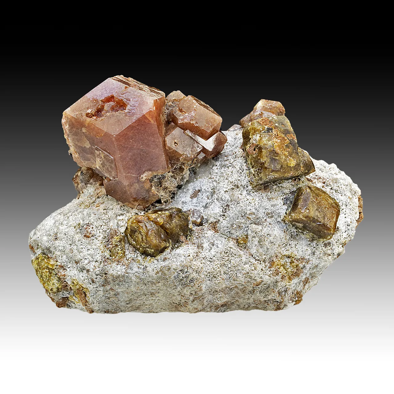 Grossular with Vesuvianite - image 1