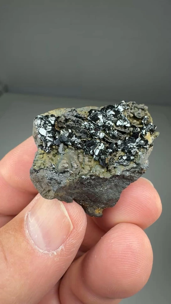Groutite from Robert Mine, Cuyuna North Range, Crow Wing County, Minnesota, USA - image 2