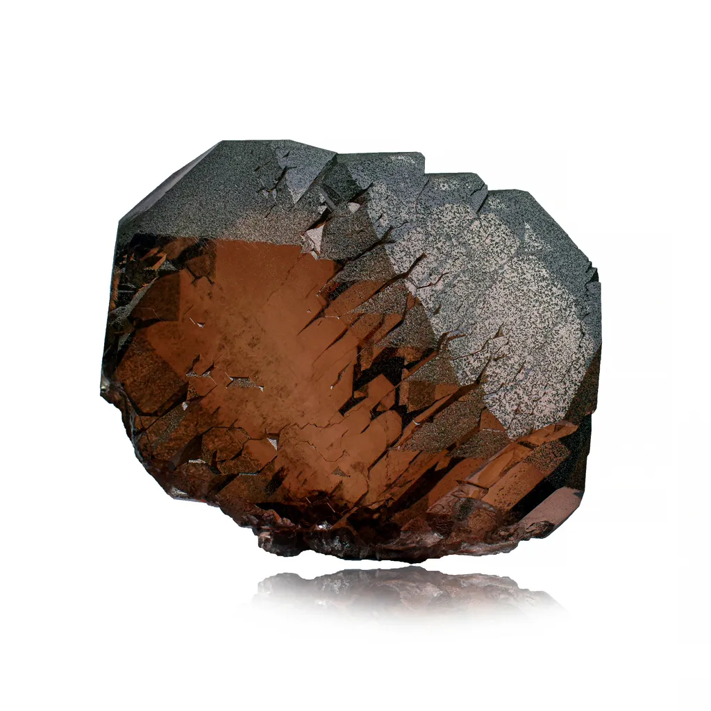Gwindel smoky quartz from Les Rochassiers image