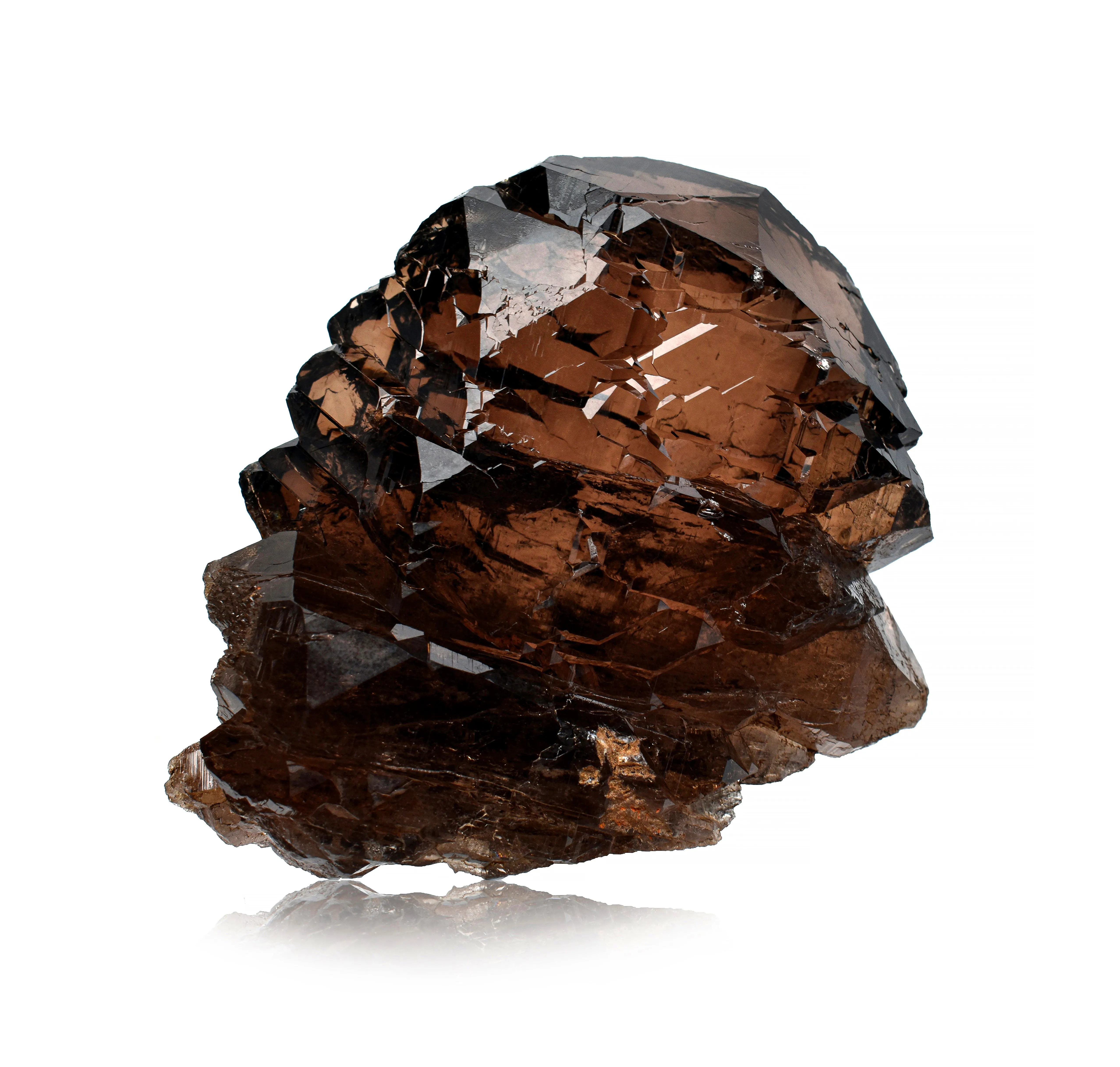 Gwindel smoky quartz from the Mont-Blanc - image 1