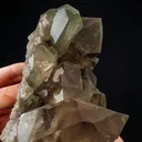 Gwindel smoky quartz on matrix - Talèfre, Mont-Blanc, French Alps - image 5