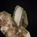 Gwindel smoky quartz on matrix - Talèfre, Mont-Blanc, French Alps - image 7