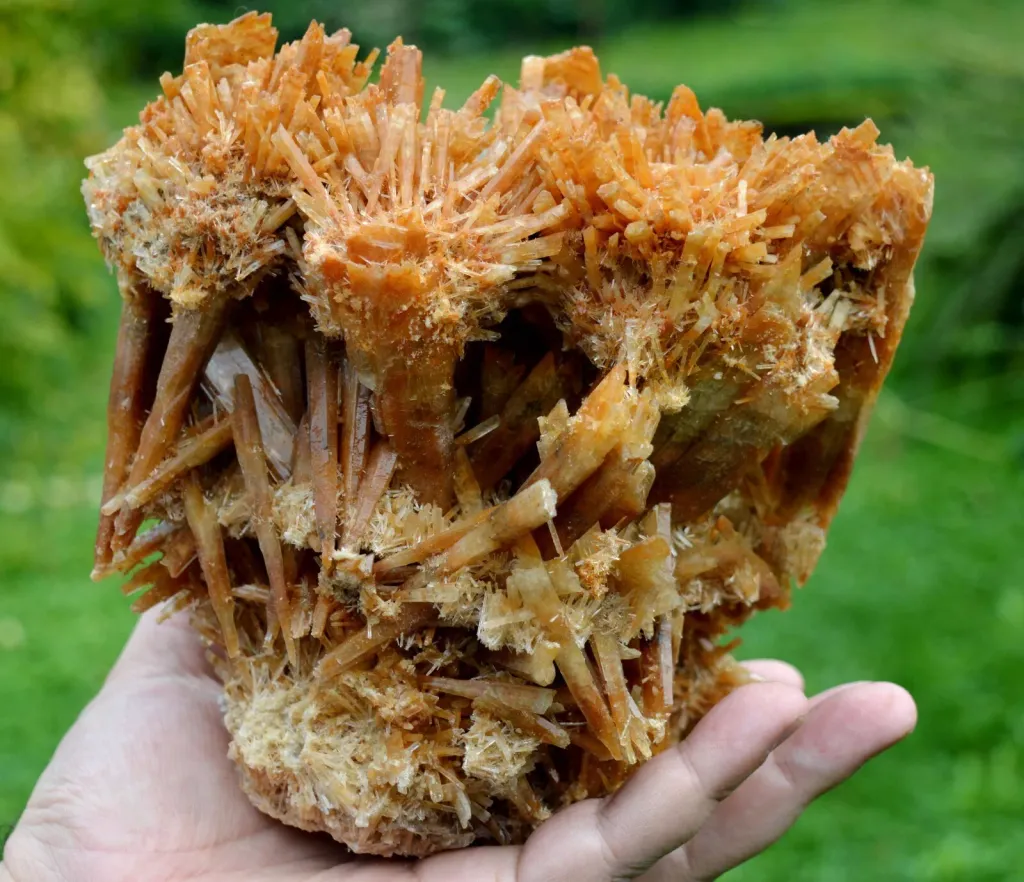 Gypsum 1235 grams - Pernatty Lagoon, Pernatty,  South Australia, Australia image