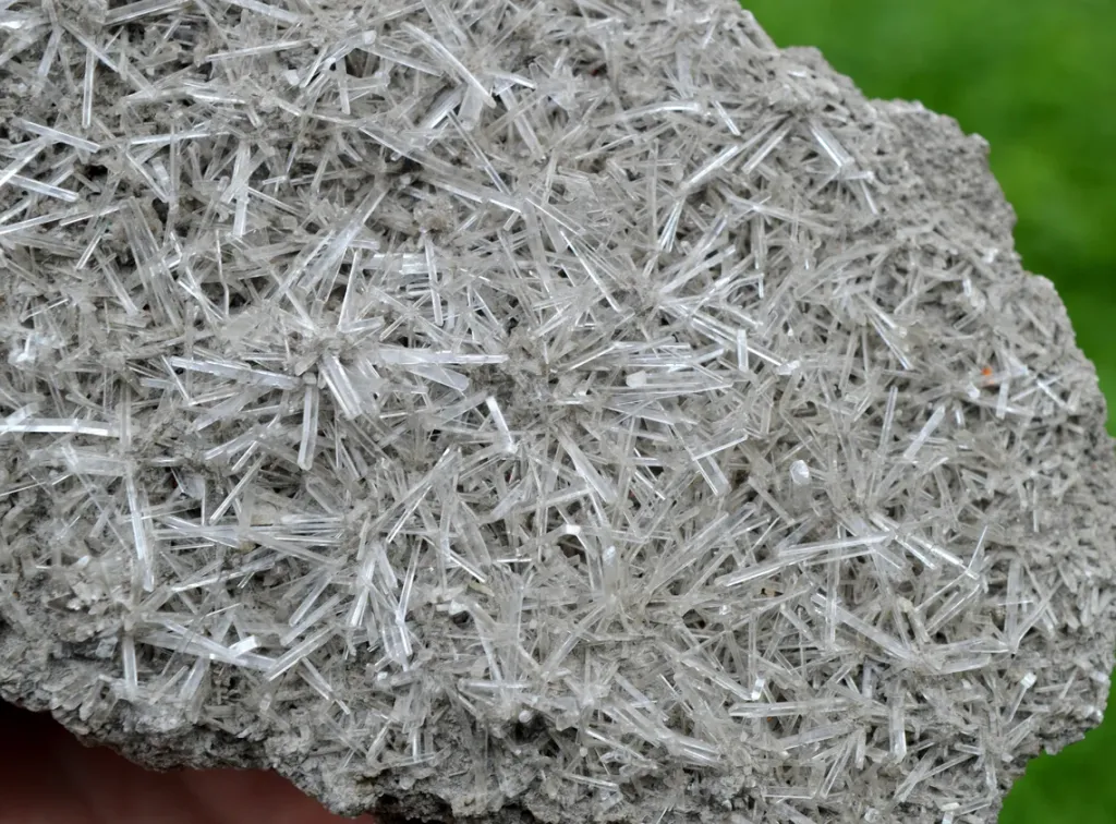 Gypsum 850 grams - Salt mine, Hall valley, Absam, Innsbruck-Land District, Tyrol, Austria - image 7