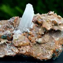 Gypsum "crosse" 1239 grams - Bou Beker, district, Jerada Province, Oriental Region, Morocco - image 2