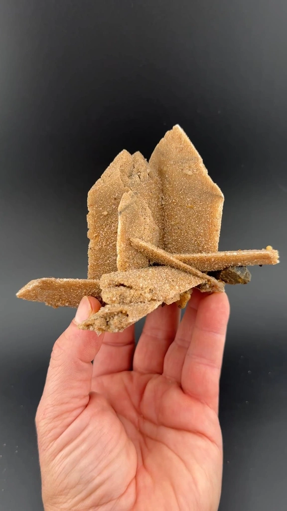 Gypsum from Great Salt Plains, Oklahoma, USA - image 2