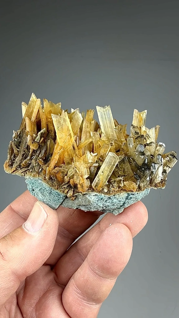 Gypsum from Lubin Główny Mine, Lubin, Lower Silesian Voivodeship, Poland - image 2