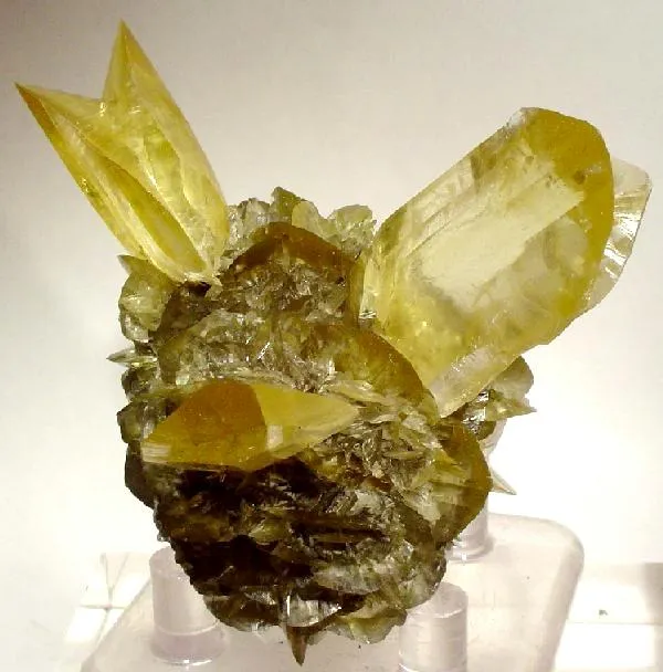 Gypsum, Gypsum (Var: Selenite) image