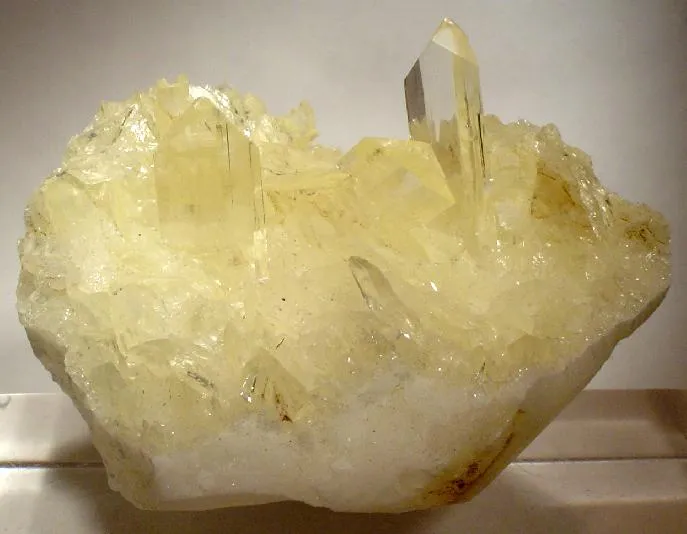 Gypsum, Gypsum (Var: Selenite) image