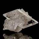 Gypsum on Calcite cast from Mexico, Chihuahua, Naica - image 3