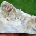 Gypsum on Gypsum var. Alasbaster 825 grams - Alabaster quarries, Zaragoza, Aragón, Spain - image 2