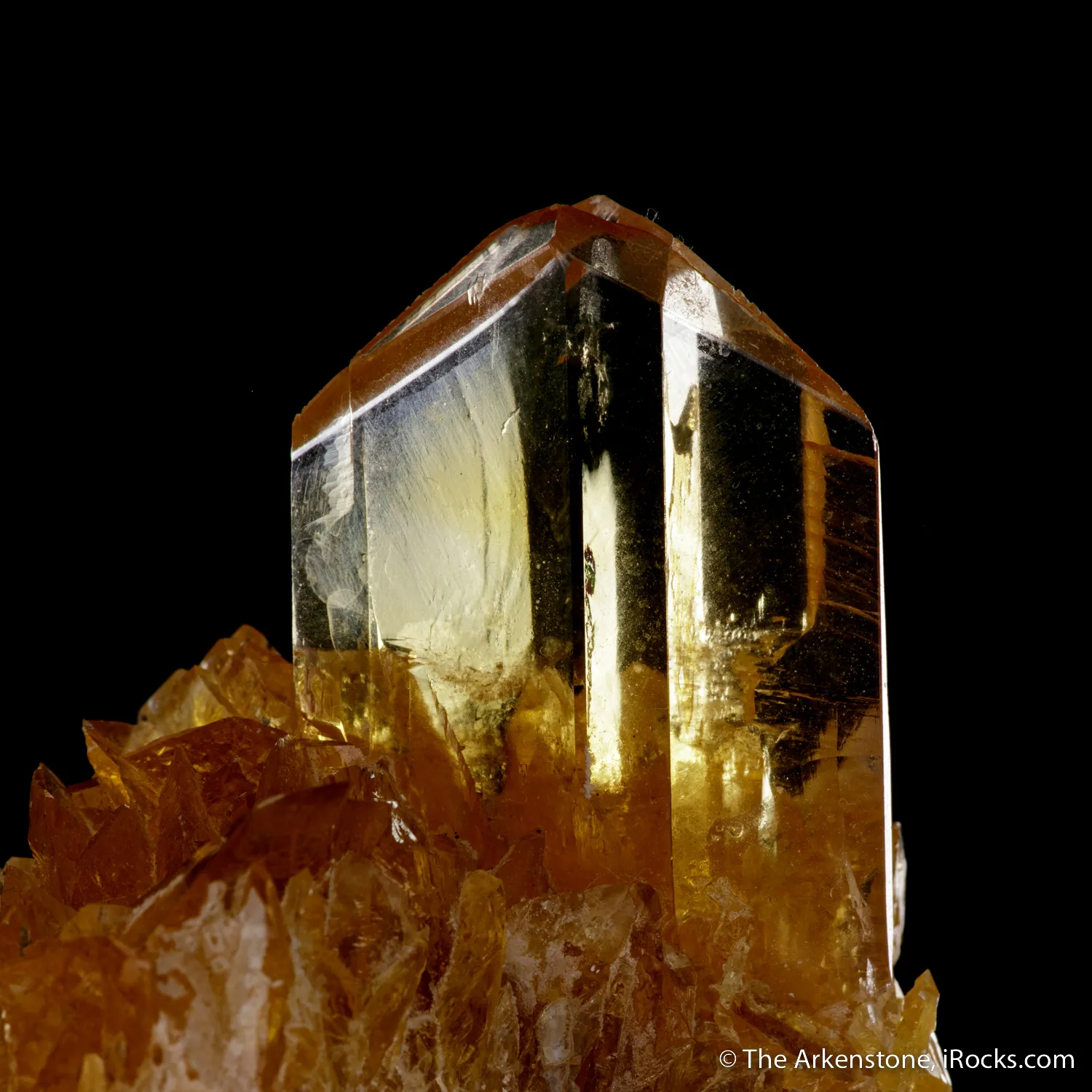 Gypsum (twinned) on Gypsum - image 7