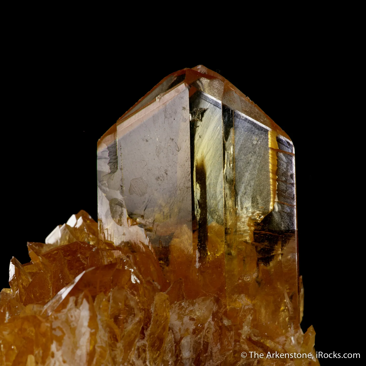 Gypsum (twinned) on Gypsum - image 5