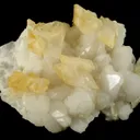 Gypsum (Twinned) on Quartz - image 1