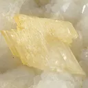 Gypsum (Twinned) on Quartz - image 3