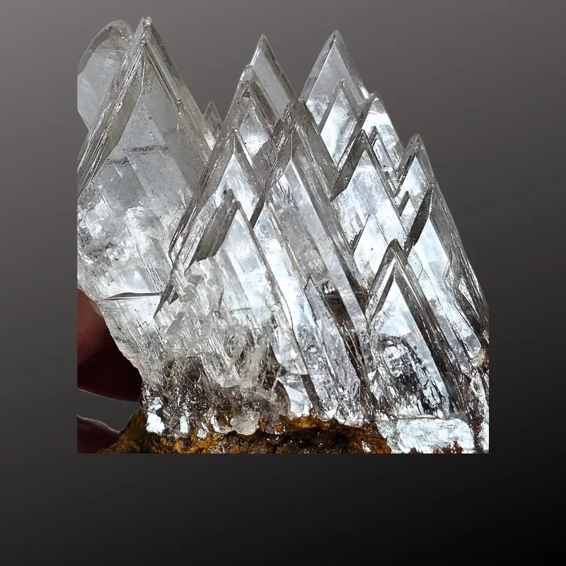 Gypsum var Selenite on Matrix from Mexico, Chihuahua, Naica - image 2
