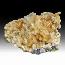 Gypsum with Calcite, Galena, Pyrite - image 1