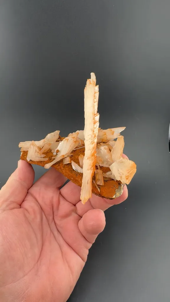 Gypsum with Dolomite, Hematite image
