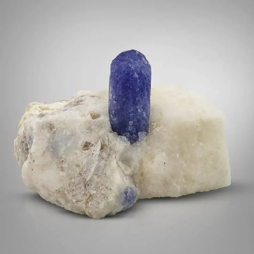 Hackmanite on Calcite image