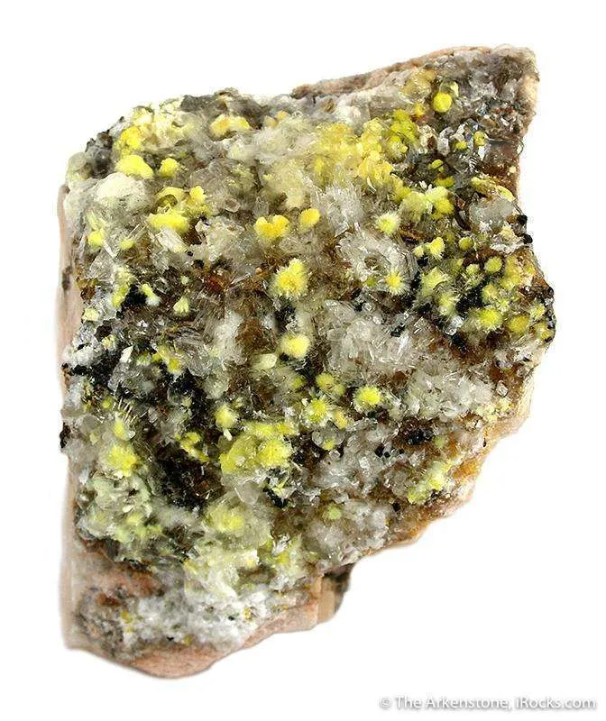 Haiweeite on Selenite image
