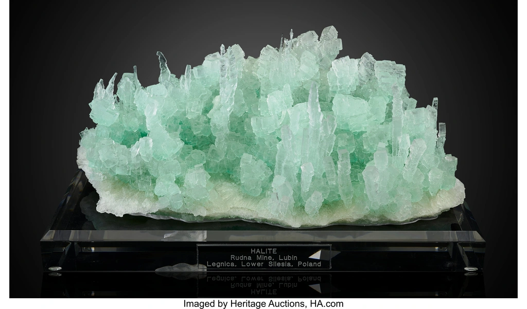 Halite from RZ shaft, Lower Silesian Voivodeship, Poland image
