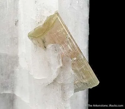 Hambergite With Toumaline - image 2