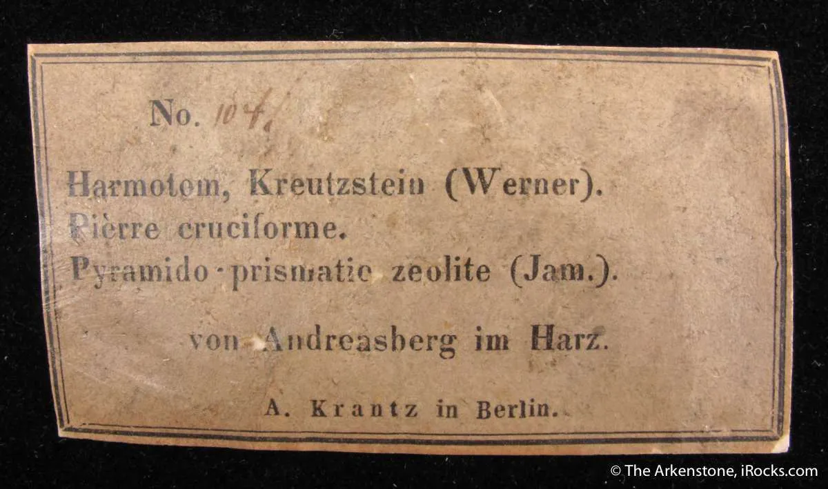 Harmotome (Type Locality) - image 4